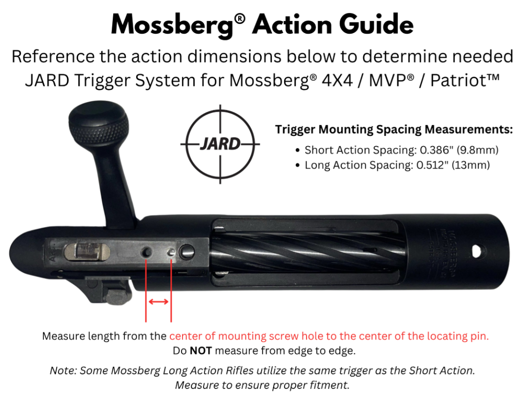 JARD Trigger System for Mossberg® 4X4 / MVP® / Patriot™ 6oz